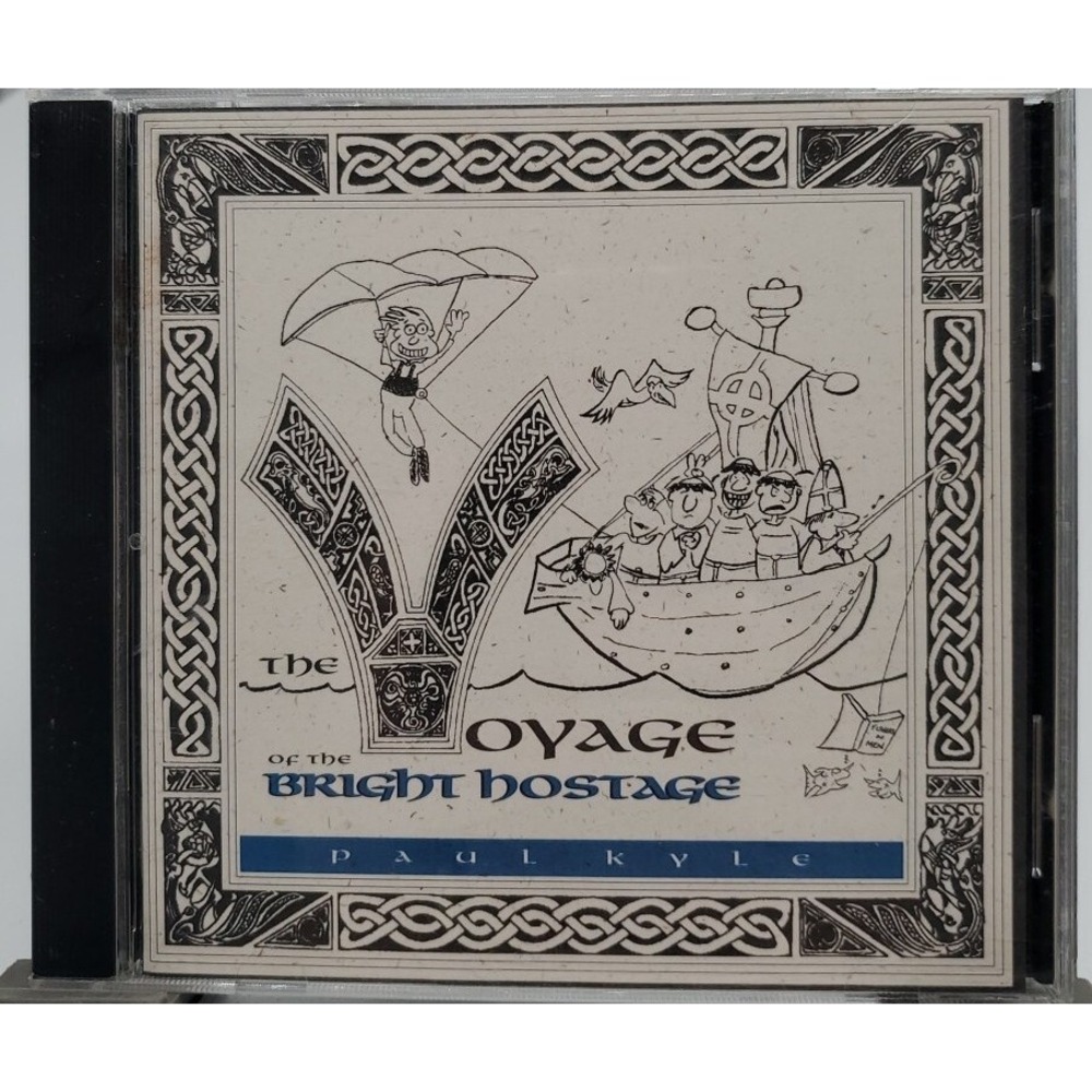 Paul Kyle The Voyage of the Bright Hostage CD OS White Good Celtic Folk CCM